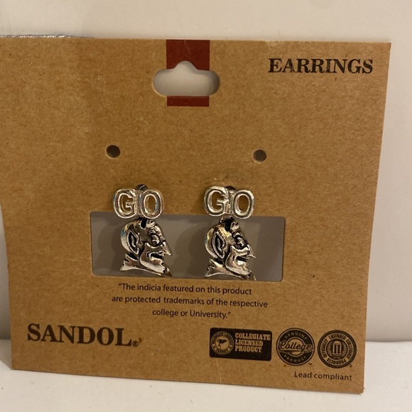 Sandol DUKE Post Earrings (CU) - Picture 4 of 5